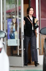 LUCY HALE Out and About in Los Angeles 02/14/2023