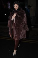 LUCY MECKLENBURGH and CAROLINE THOMAS Leaves Musu Restaurant in Manchester 02/04/2023