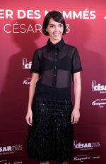 LYNA KHOUDRI at Cesar Nominee Dinner in Paris 02/06/2023
