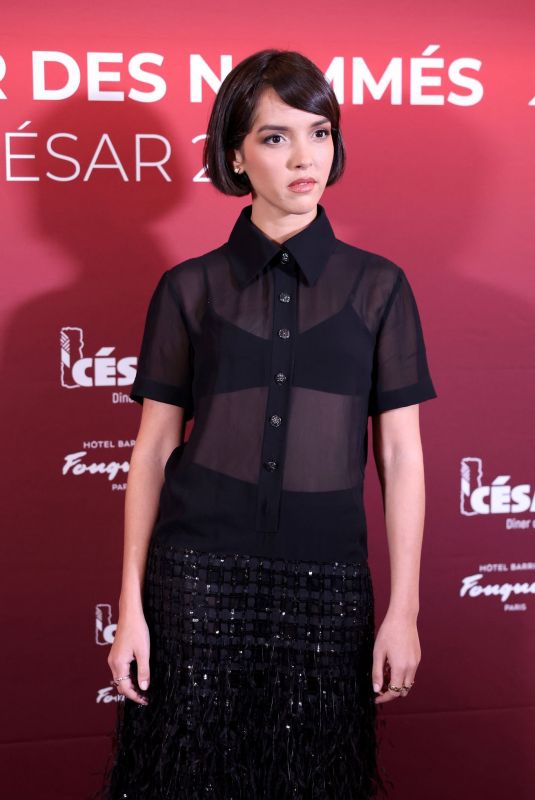 LYNA KHOUDRI at Cesar Nominee Dinner in Paris 02/06/2023