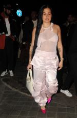 MABEL Arrives at ES Magazine LFW Party in London 02/17/2023