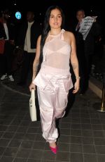MABEL Arrives at ES Magazine LFW Party in London 02/17/2023
