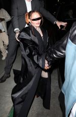 MADONNA Arrives at Post Grammy Party at Mr Brainwash Art Museum in Beverly Hills 02/05/2023