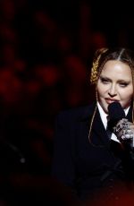 MADONNA at 65th Grammy Awards in Los Angeles 02/05/2023
