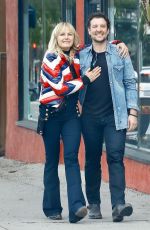 MALIN AKERMAN and Jack Donnelly Out for Lunch at All Time Restaurant in Los Feliz 02/23/2023