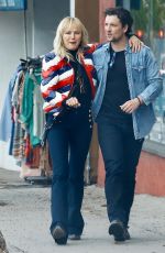 MALIN AKERMAN and Jack Donnelly Out for Lunch at All Time Restaurant in Los Feliz 02/23/2023