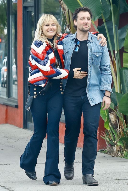 MALIN AKERMAN and Jack Donnelly Out for Lunch at All Time Restaurant in Los Feliz 02/23/2023