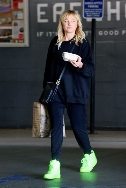 MALIN AKERMAN Leaves Erewon Market in West Hollywood 02/22/2023