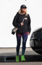 MALIN AKERMAN Out Walking Her Dog in Los Angeles 02/14/2023