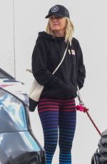 MALIN AKERMAN Out Walking Her Dog in Los Angeles 02/14/2023