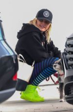 MALIN AKERMAN Out Walking Her Dog in Los Angeles 02/14/2023