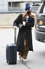 MARGOT ROBBIE Arrives at a New York Airport 02/11/2023
