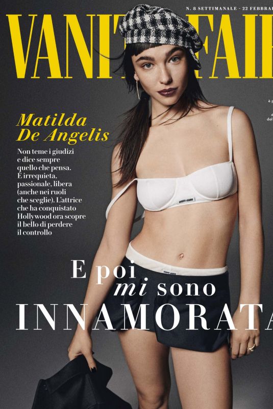 MATILDA DE ANGELIS in Vanity Fair Magazine, Italy February 2023