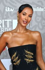 MAYA JAMA at Brit Awards 2023 at O2 Arena in London 02/11/2023