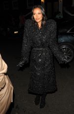 MAYA JAMA Night Out at London Fashion Week 02/18/2023