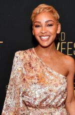 MEAGAN GOOD at Harlem Press Junket at 2023 Scad TVfest in Atlanta 02/10/2023