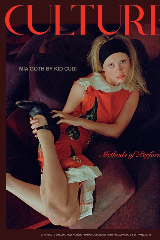 MIA GOTH for Cultured Magazine, February 2023