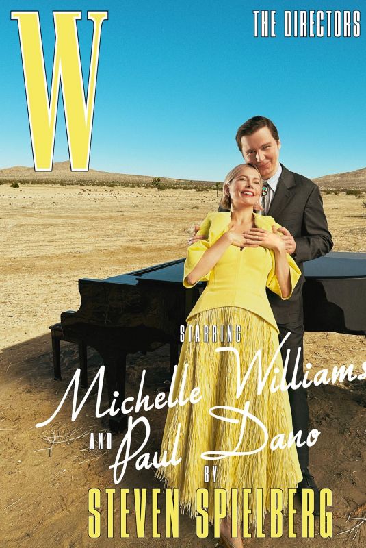 MICHELLE WILLIAMS for W Magazine Directors Issue, February 2023