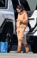 MILA KUNIS and Ashton Kutcher Returning from a Ski Trip in Los Angeles 02/21/2023