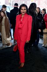 MINDY KALING at Michael Kors Show at New York Fashion Week 02/15/2023