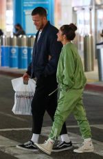 MINKA KELLY and Dan Reynolds at LAX Airport in Los Angeles 02/18/2023