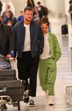 MINKA KELLY and Dan Reynolds at LAX Airport in Los Angeles 02/18/2023