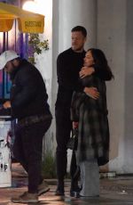 MINKA KELLY and Dan Reynolds Out for Dinner in Los Angeles 02/23/2023