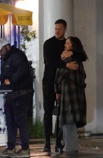 MINKA KELLY and Dan Reynolds Out for Dinner in Los Angeles 02/23/2023