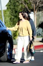 MINKA KELLY Picking Up Her Dog from a Friend