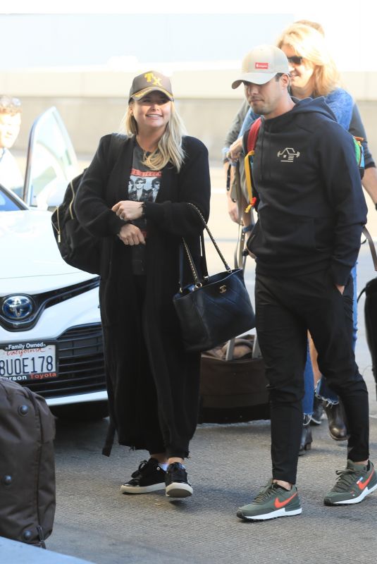 MIRANDA LAMBERT at LAX Airport in Los Angeles 02/07/2023