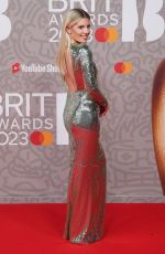 MOLLIE KING at Brit Awards 2023 at O2 Arena in London 02/11/2023