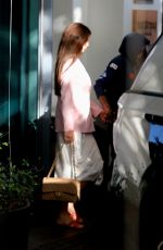 NADIA FERREIRA and Marc Anthony Leaves Setai Hotel in Miami Beach 01/30/2023