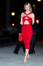 NADINE LEOPOLD Night Out in New York 02/11/2023