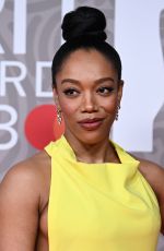 NAOMI ACKIE at Brit Awards 2023 at O2 Arena in London 02/11/2023