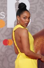 NAOMI ACKIE at Brit Awards 2023 at O2 Arena in London 02/11/2023