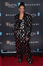 NAOMI ACKIE at EE Bafta Film Awards 2023 Nominees Party in London 02/18/2023