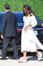 NAOMI CAMPBELL Arrives at a JPMorgan Chase Event in Miami Beach 02/09/2023