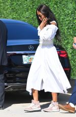 NAOMI CAMPBELL Arrives at a JPMorgan Chase Event in Miami Beach 02/09/2023