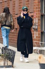 NATALIA DYER Out Shopping in New York 02/19/2023
