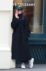 NATALIA DYER Out Shopping in New York 02/19/2023