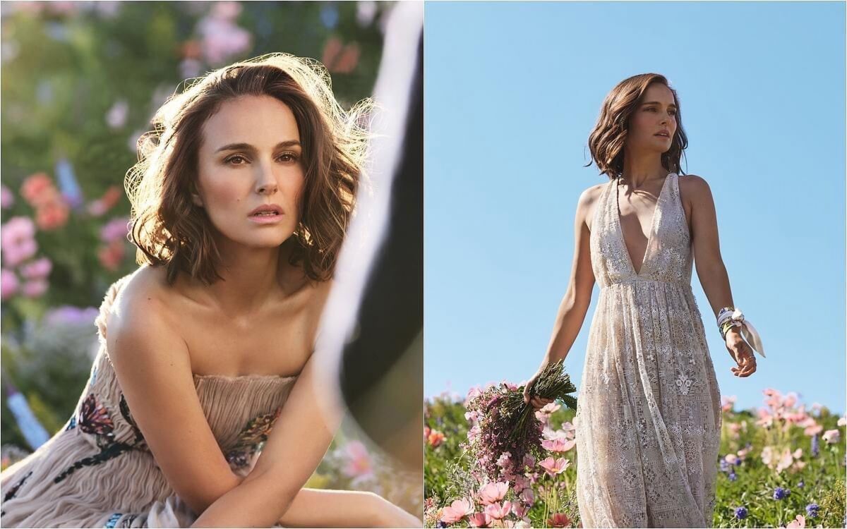 Natalie Portman Photo New Miss Dior Campaign  Photoshoot  Miss dior  Fragrance ad Christian dior perfume