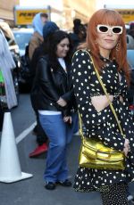 NATASHA LYONNE Arrives at Proenza Schouler Fashion Show at NYFW in New York 02/11/2023