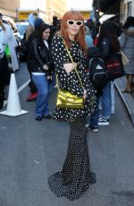 NATASHA LYONNE Arrives at Proenza Schouler Fashion Show at NYFW in New York 02/11/2023