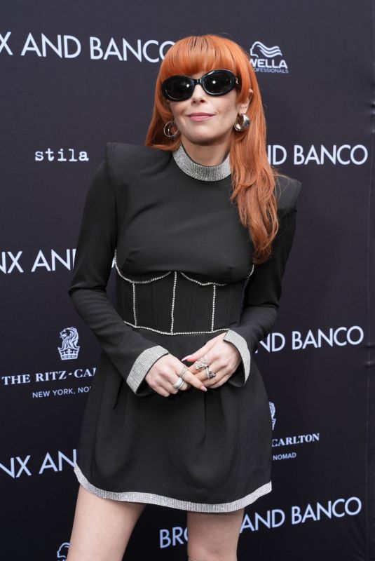 NATASHA LYONNE at Bronx and Banco Show at New York Fashion Week 02/12/2023