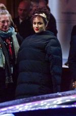 NATHALIE EMMANUEL on the Set of Megalopolis in Atlanta 01/19/2023