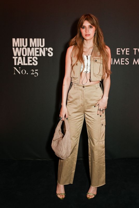 NELL TIGER FREE at Miu Miu Women’s Tales #25 Screening in London 02/15/2023