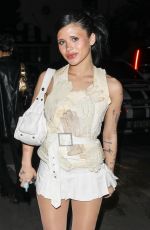 NESSA BARRETT Leaves Pre-Grammys Party at The Hollywood Athletic Club in Los Angeles 02/02/2023