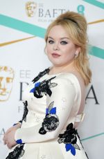 NICOLA COUGHLAN at EE Bafta Film Awards 2023 in London 02/19/2023