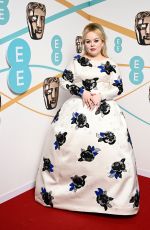 NICOLA COUGHLAN at EE Bafta Film Awards 2023 in London 02/19/2023