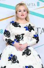 NICOLA COUGHLAN at EE Bafta Film Awards 2023 in London 02/19/2023